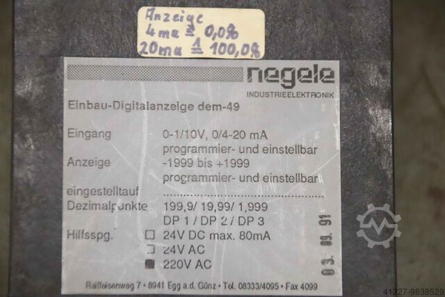 Digital display Axesta dem-49