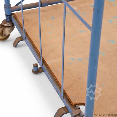 Used Furniture roll container L-nestable and stackable , L: 2000, W: 1150, H: 1800 (mm). , Kruizinga 99-099GB-D