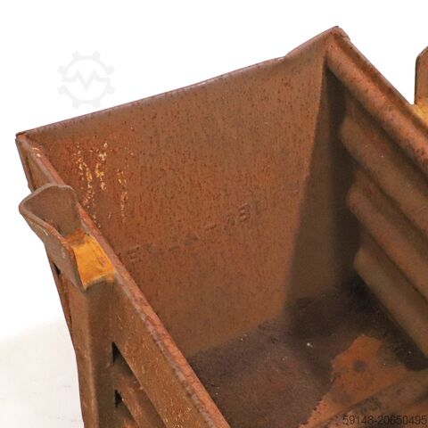 Gebrauchte Stapelboxen Stahl feste Konstruktion Stapelbehälter mit Kranösen, L: 950, B: Kruizinga 99-2353GB