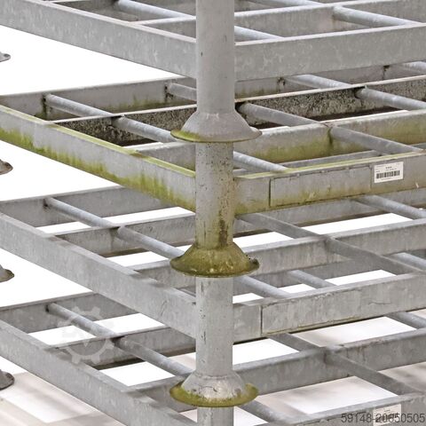 Gebrauchte Rungenpaletten mobile Gestell geeignet für Rungen 60.3, L: 1530, B: 1165, H: Kruizinga 99-520GB