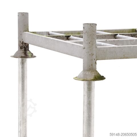 Gebrauchte Rungenpaletten mobile Gestell geeignet für Rungen 60.3, L: 1530, B: 1165, H: Kruizinga 99-520GB