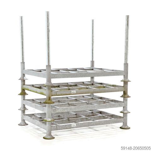 Gebrauchte Rungenpaletten mobile Gestell geeignet für Rungen 60.3, L: 1530, B: 1165, H: Kruizinga 99-520GB