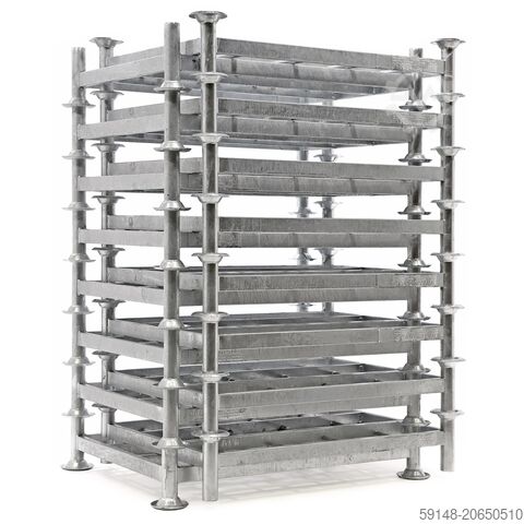 Gebrauchte Rungenpaletten mobile Gestell Partie-Angebote, L: 1530, B: 1165, H: 300 (mm). , Kruizinga 99-520GB-PAL