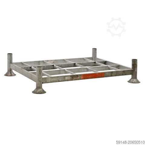 Gebrauchte Rungenpaletten mobile Gestell Partie-Angebote, L: 1530, B: 1165, H: 300 (mm). , Kruizinga 99-520GB-PAL