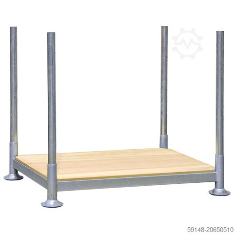 Gebrauchte Rungenpaletten mobile Gestell Partie-Angebote, L: 1530, B: 1165, H: 300 (mm). , Kruizinga 99-520GB-PAL