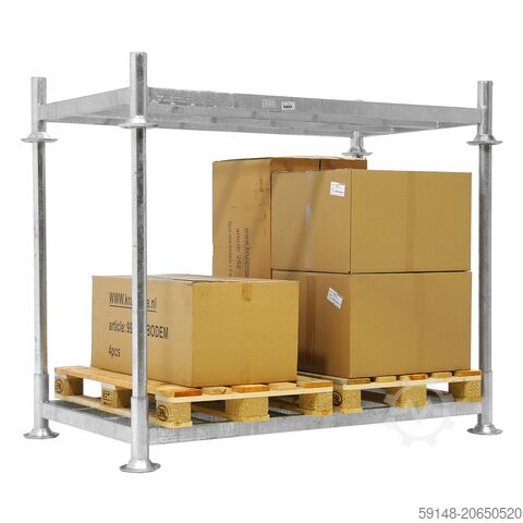 Gebrauchte Rungenpaletten mobile Gestell geeignet für Rungen 60.3, L: 2015, B: 1165, H: Kruizinga 99-620GB