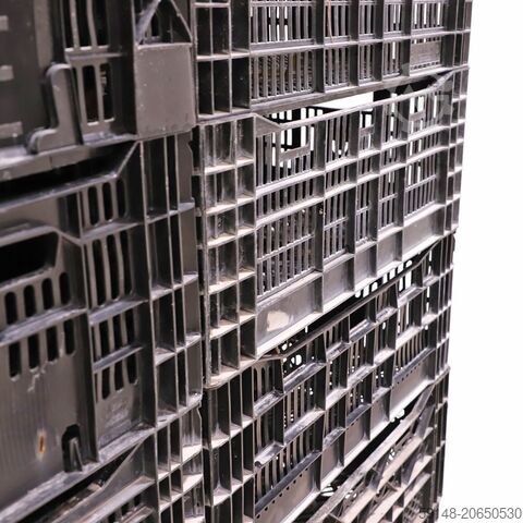 Gebrauchte Eurobehälter perforierte Wände und Boden, L: 600, B: 400, H: 240 (mm).  45ltr, Kruizinga 99-6287GB-PAL