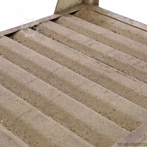 Gebrauchte Stapelboxen Stahl feste Konstruktion mit vier offenen Wänden, L: 1260, B: 860, Kruizinga 99-8944GB