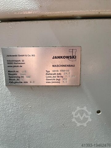 Wire drawing machine Jankowski WDVG 550-XS