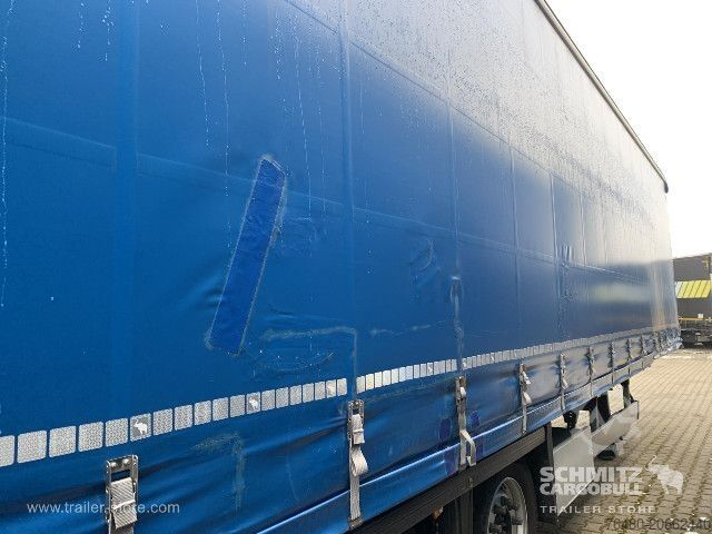 Open semitrailer with tarp Schmitz Cargobull Schiebeplane Mega