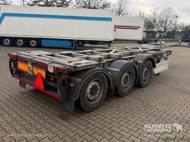 Semitrailer Renders Containerfahrgestell Standard