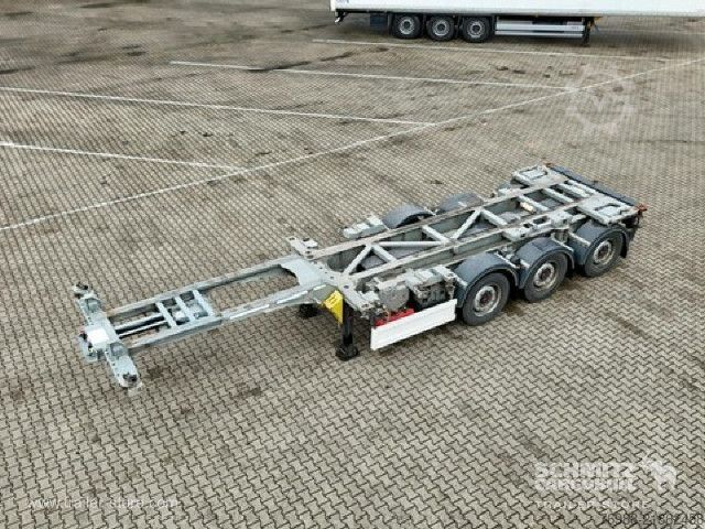 Semitrailer Renders Containerfahrgestell Standard