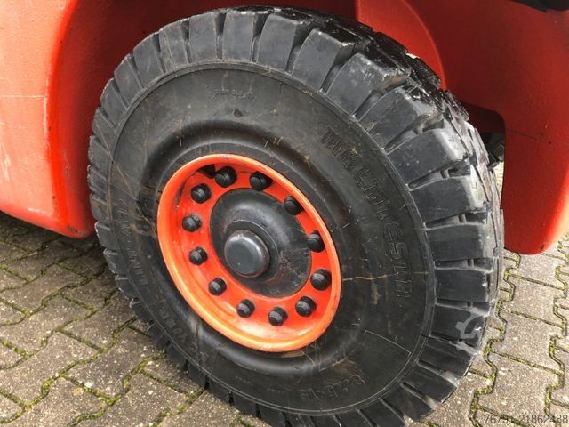 Front loader forklift LINDE H60D 396_Diesel_ Heizung_4. Ventil_ Deutz_ Waage