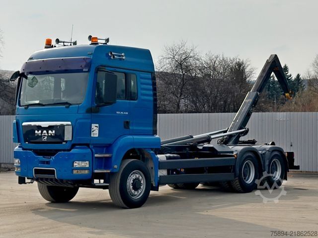Roll-off tipper truck MAN TGS 26.440 * Abrollkipper * 6x4 * TOPZUSTAND !