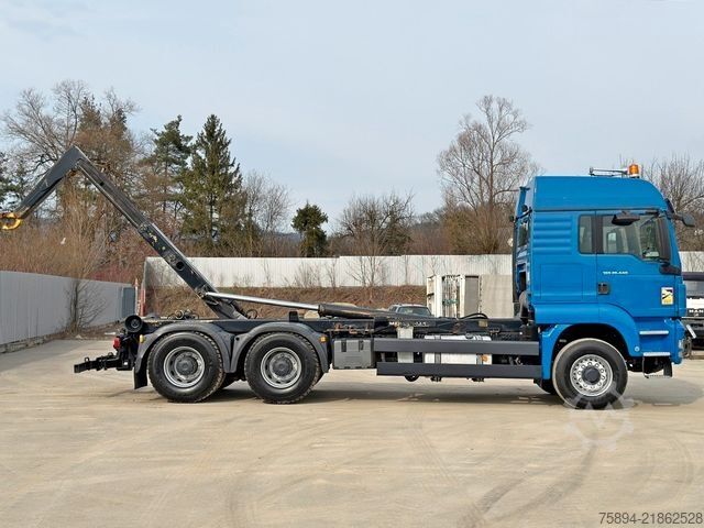 Roll-off tipper truck MAN TGS 26.440 * Abrollkipper * 6x4 * TOPZUSTAND !