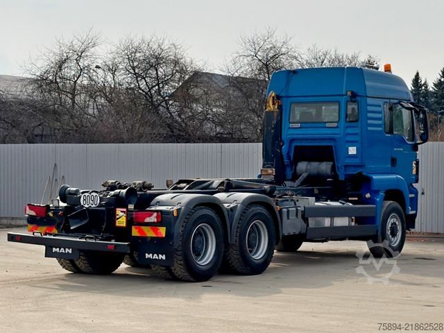 Roll-off tipper truck MAN TGS 26.440 * Abrollkipper * 6x4 * TOPZUSTAND !