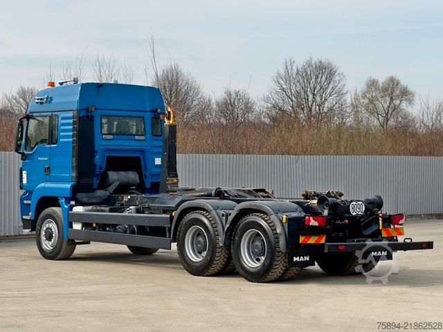 Roll-off tipper truck MAN TGS 26.440 * Abrollkipper * 6x4 * TOPZUSTAND !