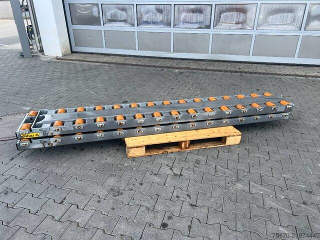 Stabau roller tracks / fork shoes with rollers 4 t 2014 Stabau Rollenschienen / Gabelschuhe mit Rollen 4 to 2014