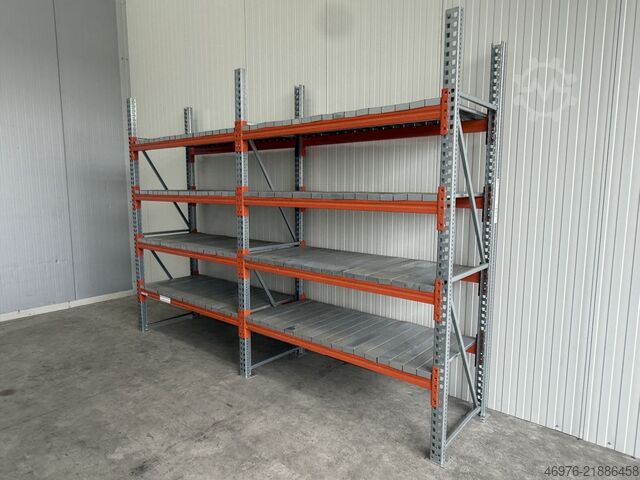 High-bay warehouse pallet racking system META (Thyssen) Regallänge: 3,86 lfm.