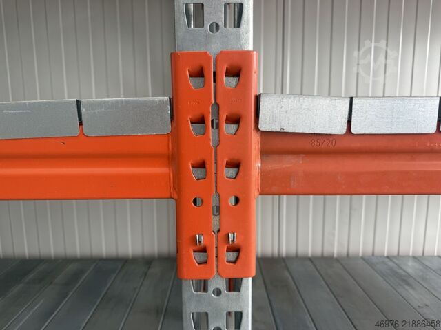 High-bay warehouse pallet racking system META (Thyssen) Regallänge: 3,86 lfm.