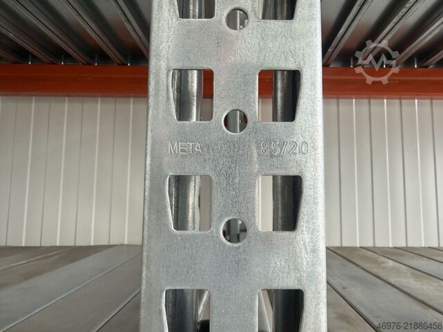 High-bay warehouse pallet racking system META (Thyssen) Regallänge: 3,86 lfm.