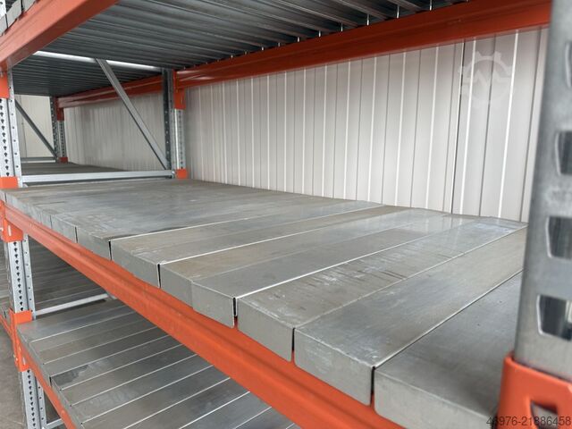 High-bay warehouse pallet racking system META (Thyssen) Regallänge: 3,86 lfm.