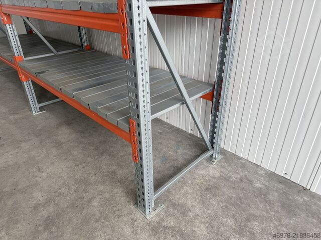 High-bay warehouse pallet racking system META (Thyssen) Regallänge: 3,86 lfm.