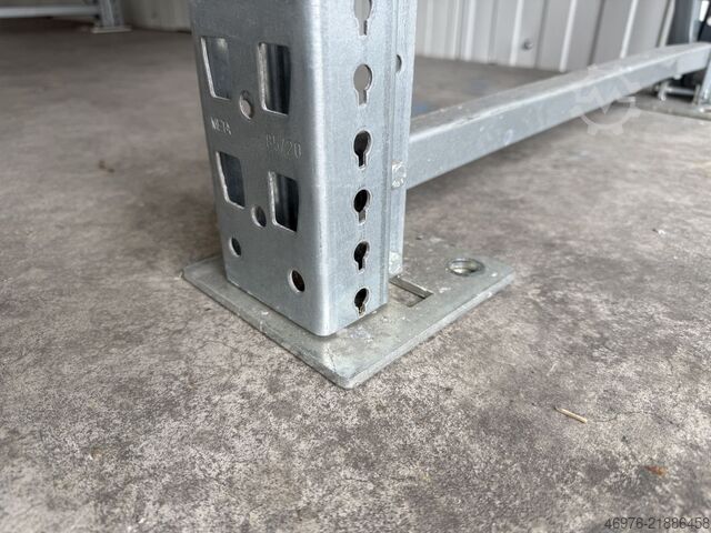High-bay warehouse pallet racking system META (Thyssen) Regallänge: 3,86 lfm.