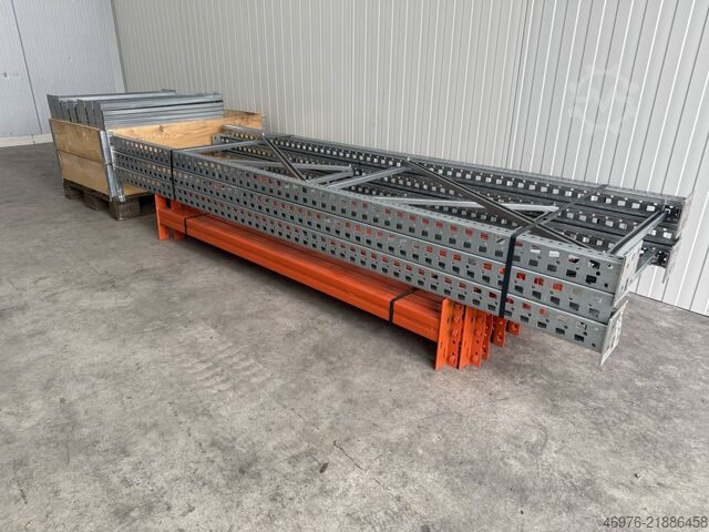 High-bay warehouse pallet racking system META (Thyssen) Regallänge: 3,86 lfm.