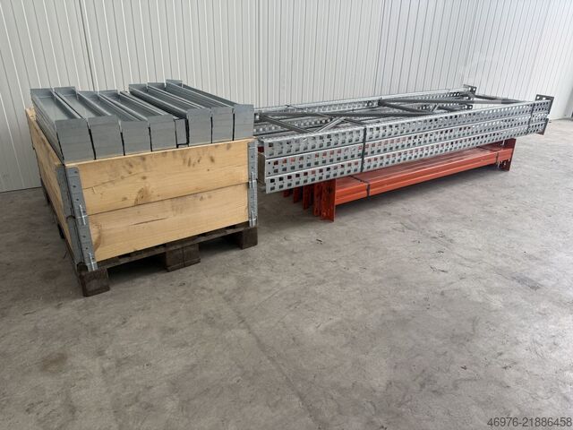 High-bay warehouse pallet racking system META (Thyssen) Regallänge: 3,86 lfm.