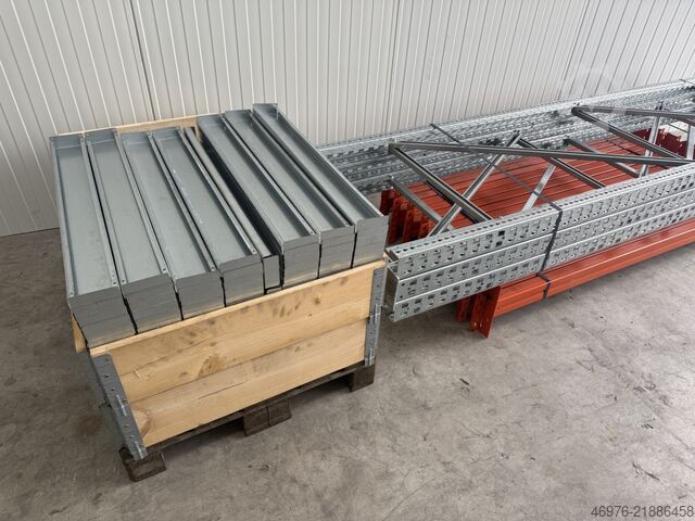 High-bay warehouse pallet racking system META (Thyssen) Regallänge: 3,86 lfm.