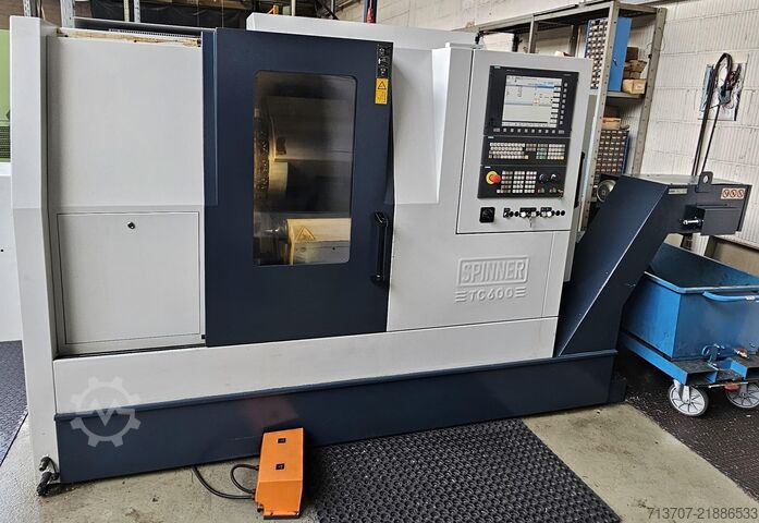 CNC turning and milling center Spinner TC 600  65MC