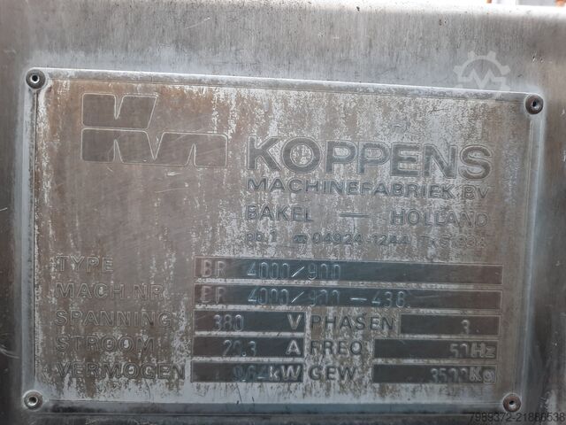 Koppens fryer Koppens BR 4000/900