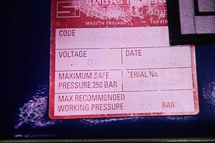 Hydraulic pump 24 V 160 bar Si Smiths Industries 102680-13-24