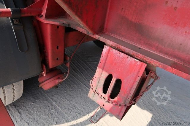 Auflieger mit offener Pritsche RENDERS Baustoffpritsche Rollkran Kennis 14 aus 2010