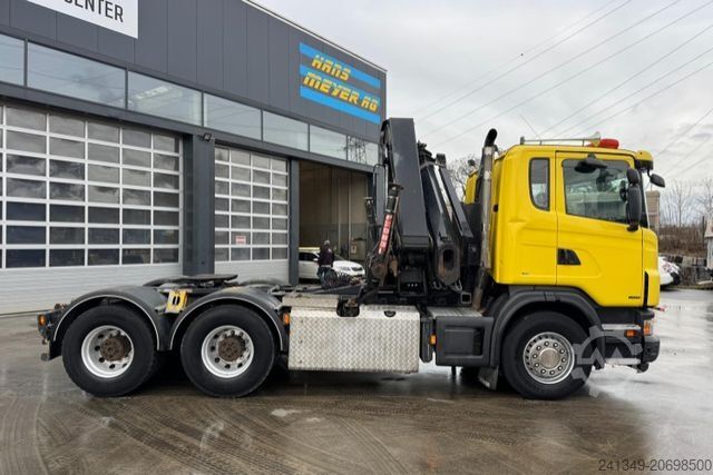 Truck mounted crane SCANIA G480 6x4 SWS KIPPER/KRAN/SZM HIAB244-5