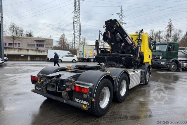 Truck mounted crane SCANIA G480 6x4 SWS KIPPER/KRAN/SZM HIAB244-5