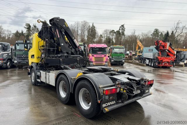 Truck mounted crane SCANIA G480 6x4 SWS KIPPER/KRAN/SZM HIAB244-5
