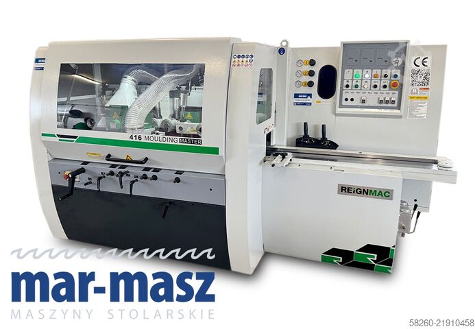 Four Side Planer REIGNMAC RMM416 do mokrego i suchego drewna