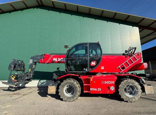 Teleskopstapler drehbar Magni RTH 6.25