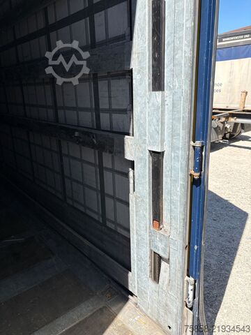Swap body with flatbed & tarp Wecon Jumbo Verzinkt 3m Innen Hubdach