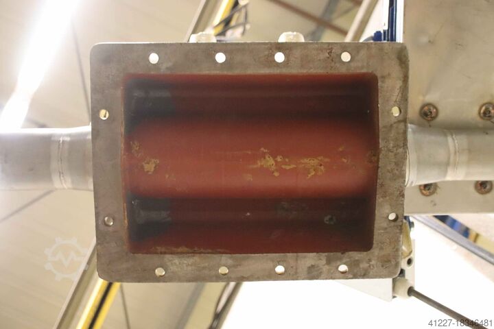 Zellenradschleuse 1,5 kW 37 U/min Tecom Modena PST 28 D  8 flügelig