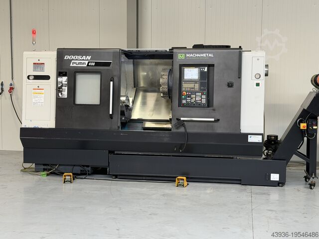 CNC Lathe with c-axis DOOSAN - PUMA 4100 Doosan PUMA 4100B