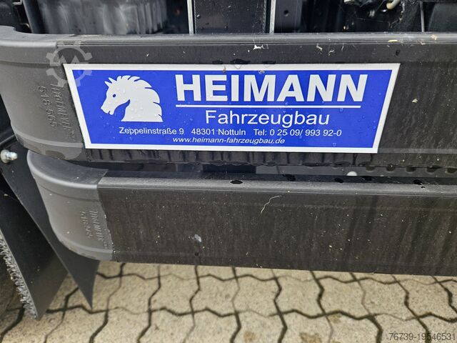 Transporter with tipper Fuso Canter 9C18 Elektro