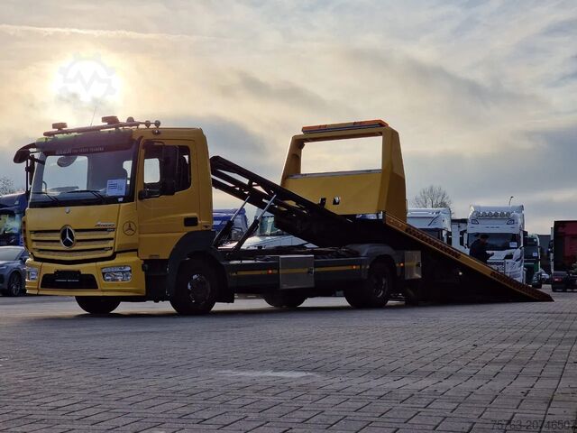 Autotransporter Mercedes-Benz Atego 1223 4x2 - Tow Truck / Abschleppwagen - E...