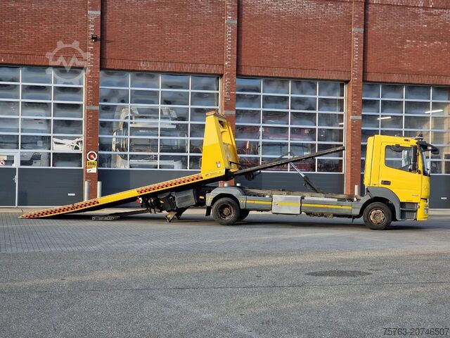 Autotransporter Mercedes-Benz Atego 1223 4x2 - Tow Truck / Abschleppwagen - E...