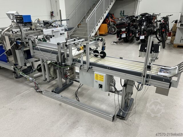 Rill- und Falzmaschine Heidelberg Stahlfolder + Popp Maschinenbau SRT + MWS