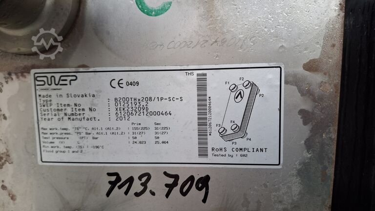 Chiller / Kühlkompressor York YCSE-B080SB50