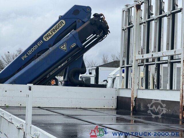 Flatbed truck MAN TGM 18.290 Glastransporter Glasreff PK12001EH FB