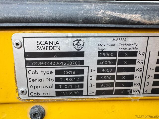 Heavy load Scania R144-530 V8 **144G530-V8-FRENCH TRUCK**